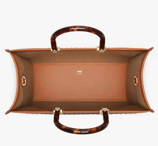 Túi Fendi Medium Sunshine 'Brown' 8BH386ABVLF0PWZ - Ảnh 3