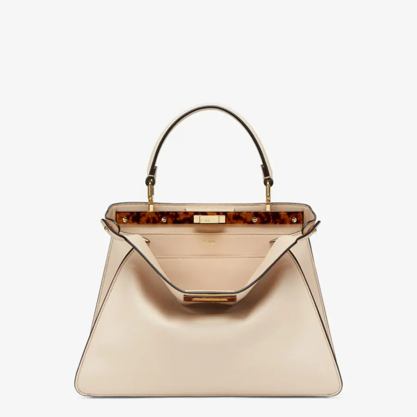 Túi Fendi Peekaboo Issue Medium Leather Bag 'Pink' 8BN321-AF2J-F1BA9 - Ảnh 5