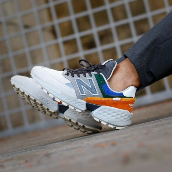 Giày New Balance 574 'Grey' MS574APG - Ảnh 3