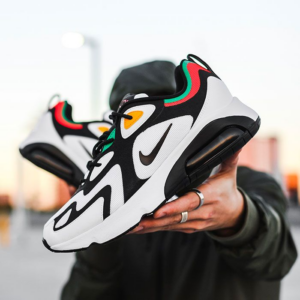 Alternative view of Giày Nike Air Max 200 'Rasta' AQ2568-101