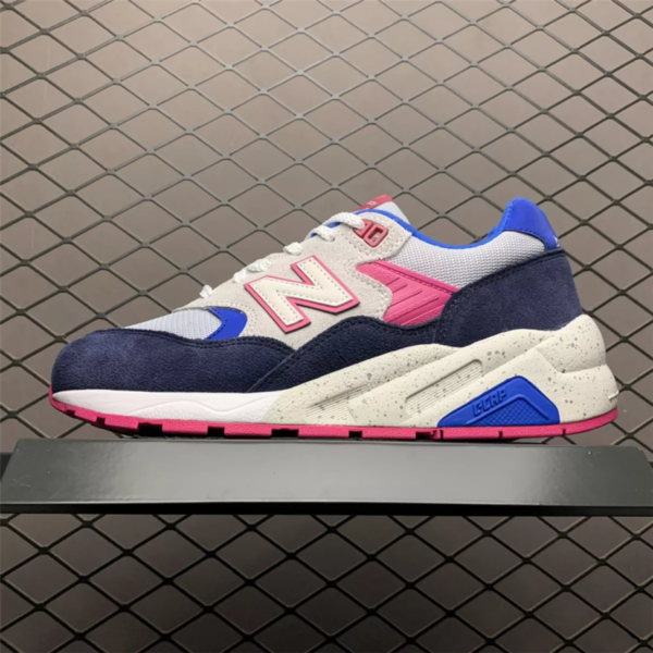 Giày New Balance 580 Pink Blue CMT580TE - Ảnh 8