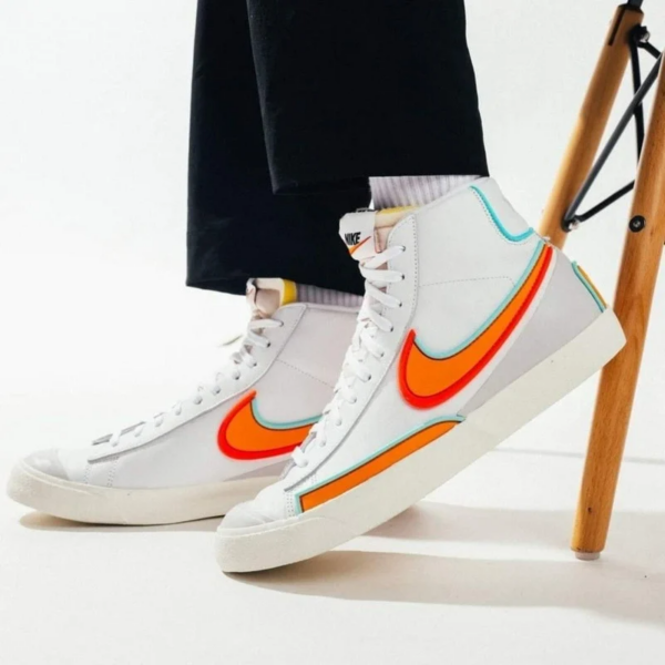 Giày Nike Blazer Mid '77 Infinite 'White Kumquat' DA7233-100 - Ảnh 7
