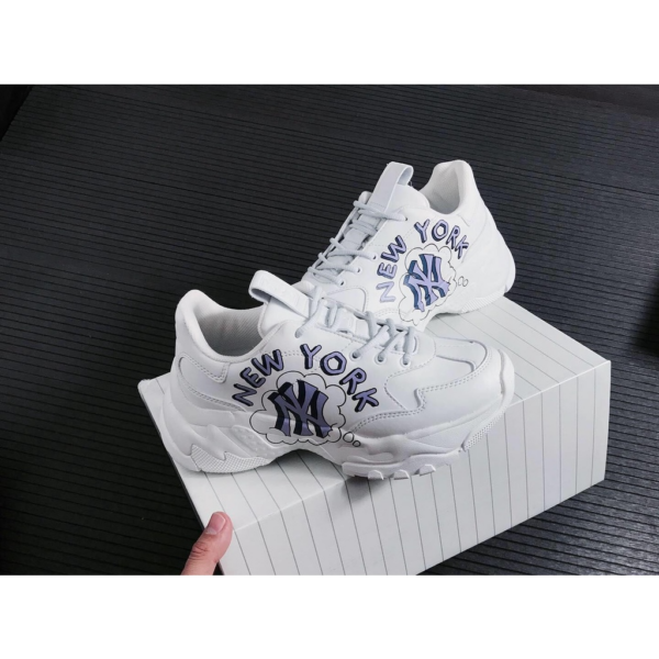 Giày MLB Big Ball Chunky New York Yankees 'White' 32SHCL111-50S - Ảnh 5