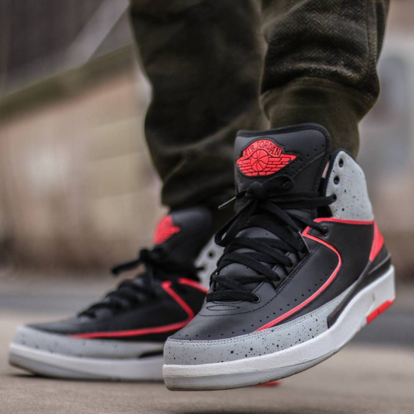 Giày Nike Air Jordan 2 Retro 'Infrared 23' 385475-023 - Ảnh 2