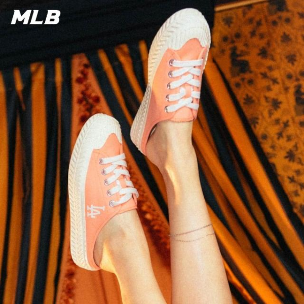 Giày MLB Playball Origin Mule LA Dodgers 'Orange' 32SHS1111-07P - Ảnh 4