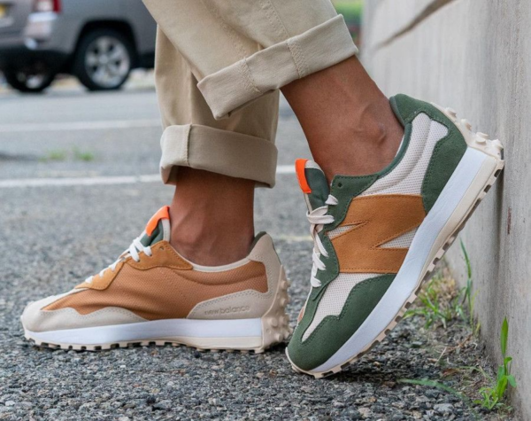 Giày New Balance Todd Snyder x 327 'Farmers Market Pack Wheat' MS327TSC - Ảnh 2
