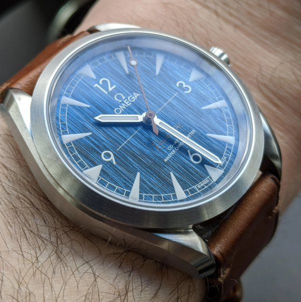 Đồng Hồ Omega Railmaster Automatic 'Blue' 220-12-40-20-03-001 - Ảnh 3