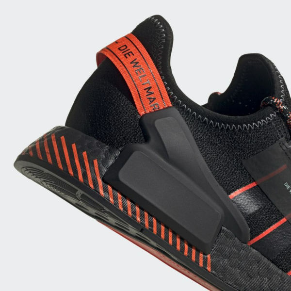 Giày Adidas NMD R1 V2 'Black Solar Red' FW6409 - Ảnh 3
