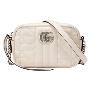 Túi Gucci GG Marmont Mini Shoulder White Leather 634936-UM8BN-9022