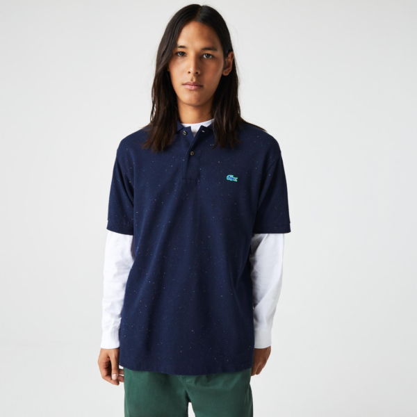 Ao Lacoste Classic Fit Speckled Print 'Navy Blue' PH2363-7CG