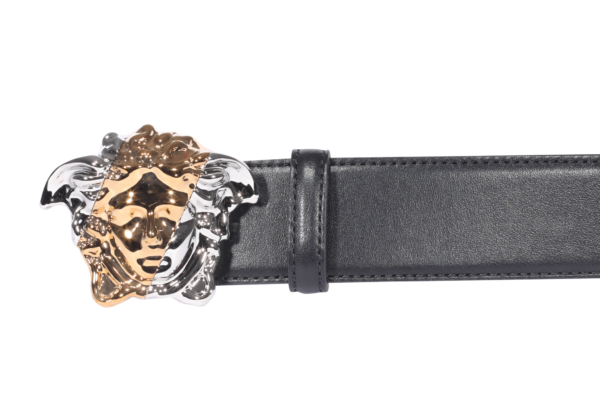 Thắt Lưng Versace Men's Belt Medusa Logo DCU8443-DV3TN-D41VP - Ảnh 3