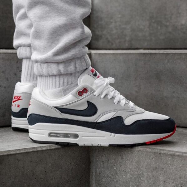 Giày Nike Air Max 1 Anniversary 'Obsidian' 908375-104 - Ảnh 2