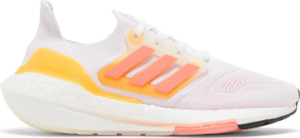Giay Adidas UltraBoost 22 'White Flash Orange' GX5595