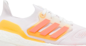 Alternative view of Giày Adidas UltraBoost 22 'White Flash Orange' GZ5595