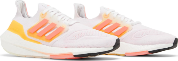 Giày Adidas UltraBoost 22 'White Flash Orange' GZ5595 - Ảnh 4