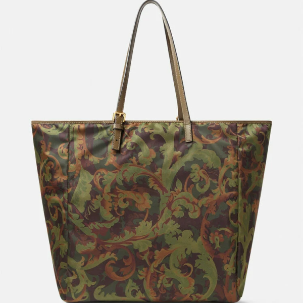 Túi Versace Baroccoflage Print Tote Bag 1000741-1A01024-1K25V - Ảnh 2