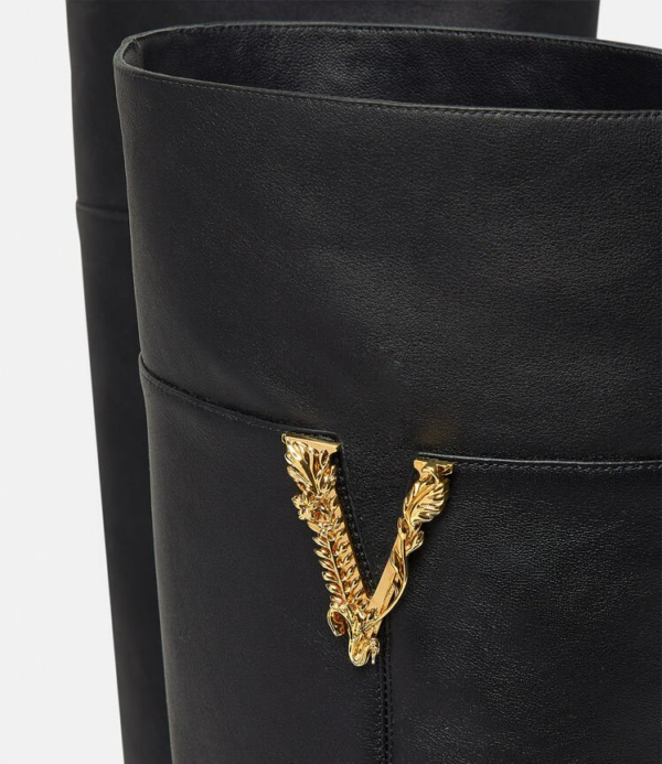 Giày Versace Virtus Boots 1000838-1A00673-IB00V - Ảnh 6