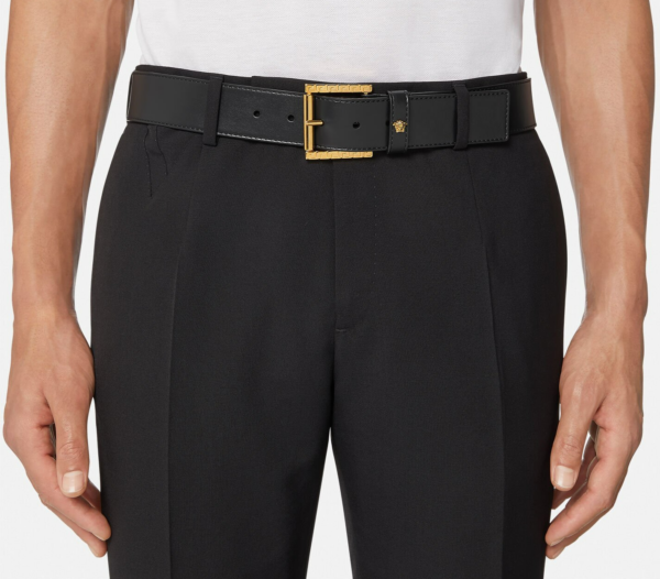 Thắt Lưng Versace Greca Leather Belt 1001061-DVTP1-KVO41 - Ảnh 2