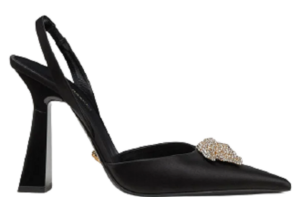 Giày Versace LA Medusa Satin Sling-Back Pumps 1001207-1A00619-1B000