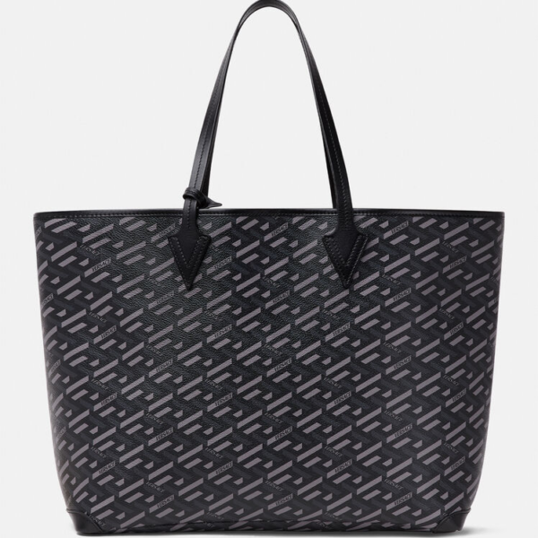 Túi Versace Medusa Music La Greca Tote Black Print 1001767-1A02730-5B44E - Ảnh 3