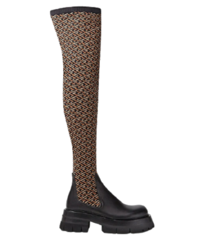 Giày Versace Leonidas Thigh High Boots 1002055-1A01533-5B170