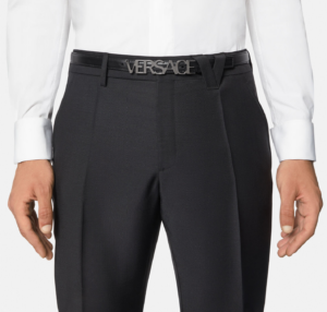 Alternative view of Thắt Lưng Versace Logo Belt 'Black' 1002236-DVTP1-1B00E