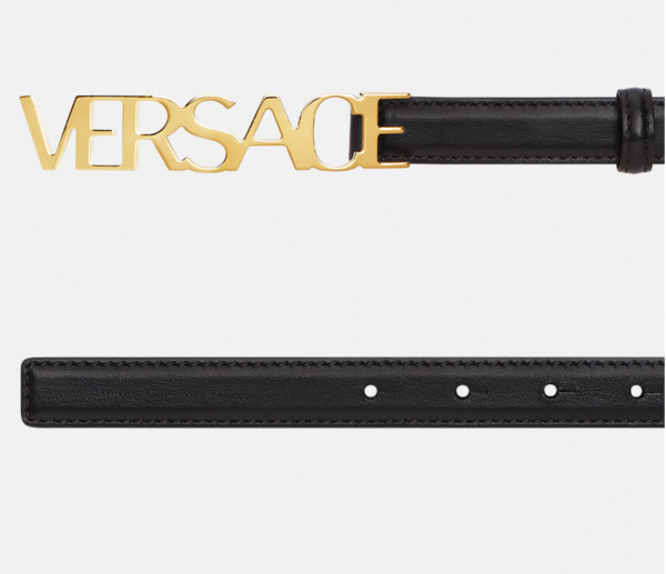 Thắt Lưng Versace Logo Belt 'Black' 1002236-DVTP1-1B00V - Ảnh 3