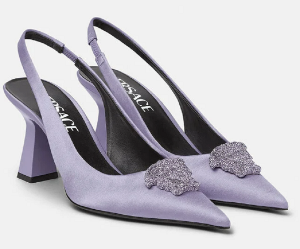 Giày Versace La Medusa Patent 'Purple' 1002388-1A00619-1L720 - Ảnh 3