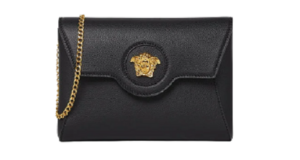 Túi Versace La Medusa Envelope Pouch Black 1003018-DVIT2T-1B00V