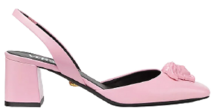 Giày Versace La Medusa Leather Sling-back Pumps 1003138-DVT2P-1P650