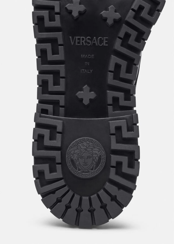 Giày Versace Medusa Boots Black 1003149-1A02844-1B00B - Ảnh 2