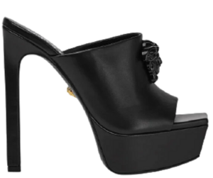 Giày Versace Platform Mules 1003308-DVT2P-1B090