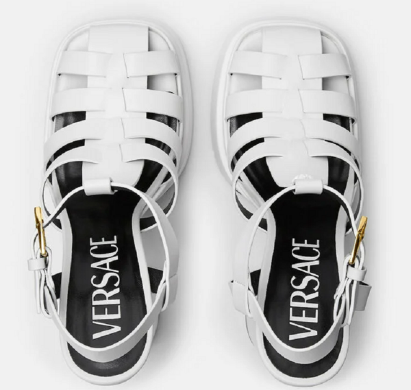 Giày Versace La Medusa Platform Sandals 1003326-DVT2P-1W00V - Ảnh 2