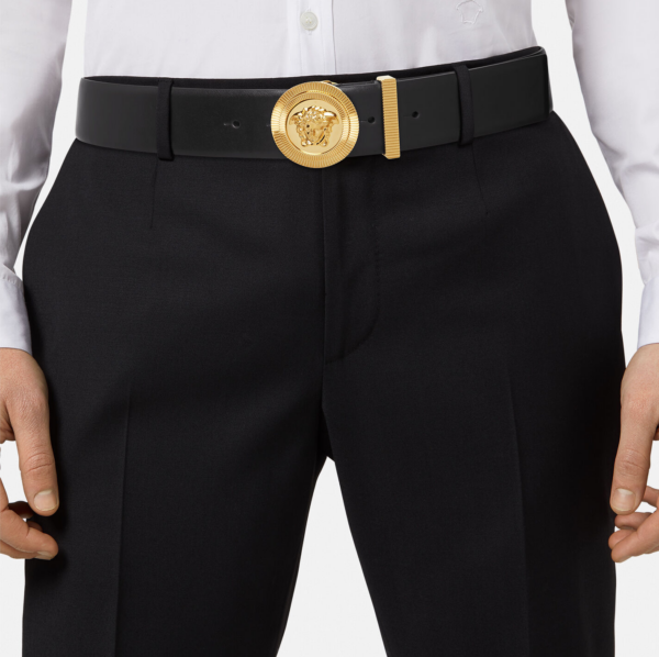 Thắt Lưng Versace Medusa Biggie Belt 'Black' 1003873-DVTP1-1B00V - Ảnh 2