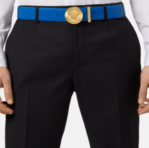 Alternative view of Thắt Lưng Versace Medusa Biggie Belt Blue 1003873-DVTP1-1U82V