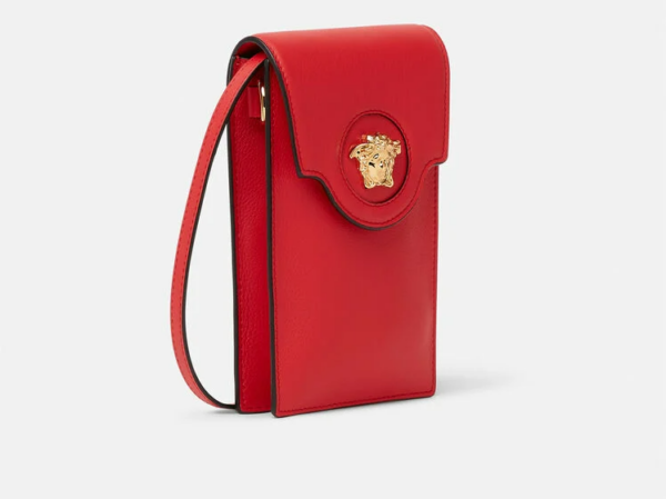 Túi Versace La Medusa Phone Pouch Red 1003983-DVIT2T-1R11V - Ảnh 6