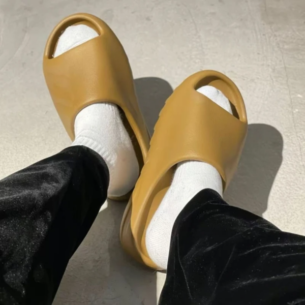 Dép Adidas Yeezy Slide Ochre GW1931 - Ảnh 6