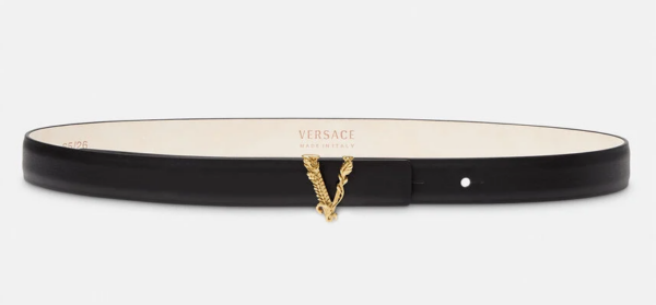 Thắt Lưng Versace V Logo Belt DCDH224-DV3T-KVO41 - Ảnh 3