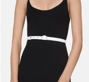 Alternative view of Thắt Lưng Versace La Medusa Leather Belt White DCDI145-DVTFN-1W04V