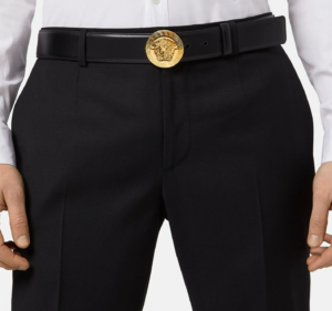 Alternative view of Thắt Lưng Versace Classic Medusa Leather Belt Black DCU4806-DVTP1-D41OH