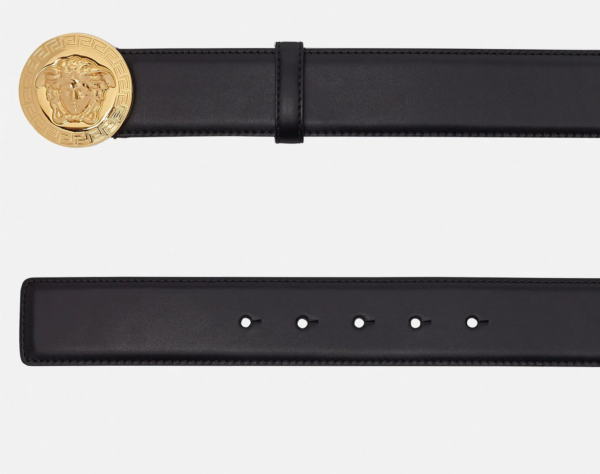 Thắt Lưng Versace Classic Medusa Leather Belt Black DCU4806-DVTP1-KVO41 - Ảnh 2