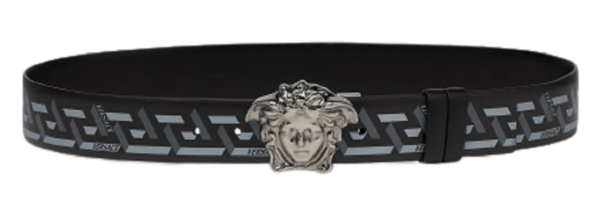 Thắt Lưng Versace La Medusa La Greca Black Gray DCU6705-1A01755-5B05E