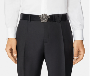 Alternative view of Thắt Lưng Versace La Medusa La Greca Black Gray DCU6705-1A01755-5B05E