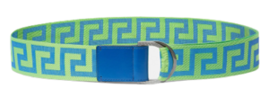 Thắt Lưng Versace Greca Ribbon Belt Blue Green DCU8440-DNASGV-2G54E