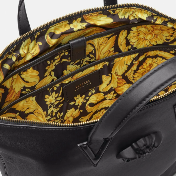 Túi Versace La Medusa Leather Tote Bag Black DFB8503-DVT8ME-K41NV - Ảnh 3