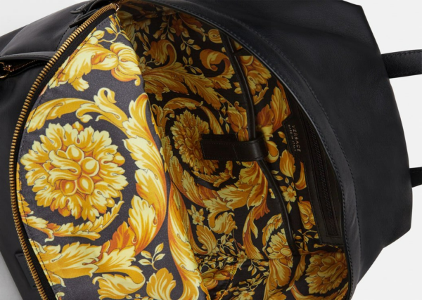 Balo Versace La Medusa Leather BackPack DFZ8504-DVT8ME-K41NV - Ảnh 5