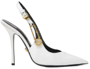 Giày Versace Safety Pin Pumps DST207P-DVT2P-K0AOH