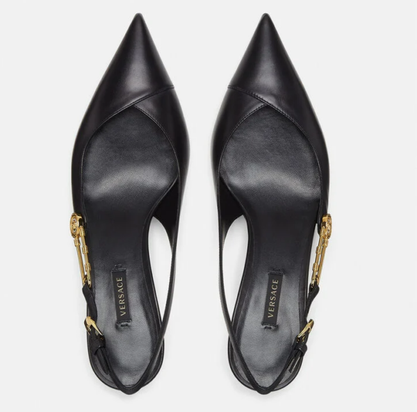 Giày Versace Safety Mid-Heel Pumps DST208H-DVT2P-D41OH - Ảnh 2