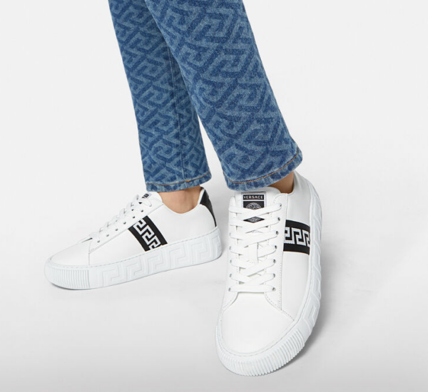 Giày Versace Greca Trainers DST644D-1A00775-2W020 - Ảnh 4