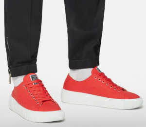 Alternative view of Giày Vesace Greca Trainers 'Red' DSU8404-DTE3G-1R11P